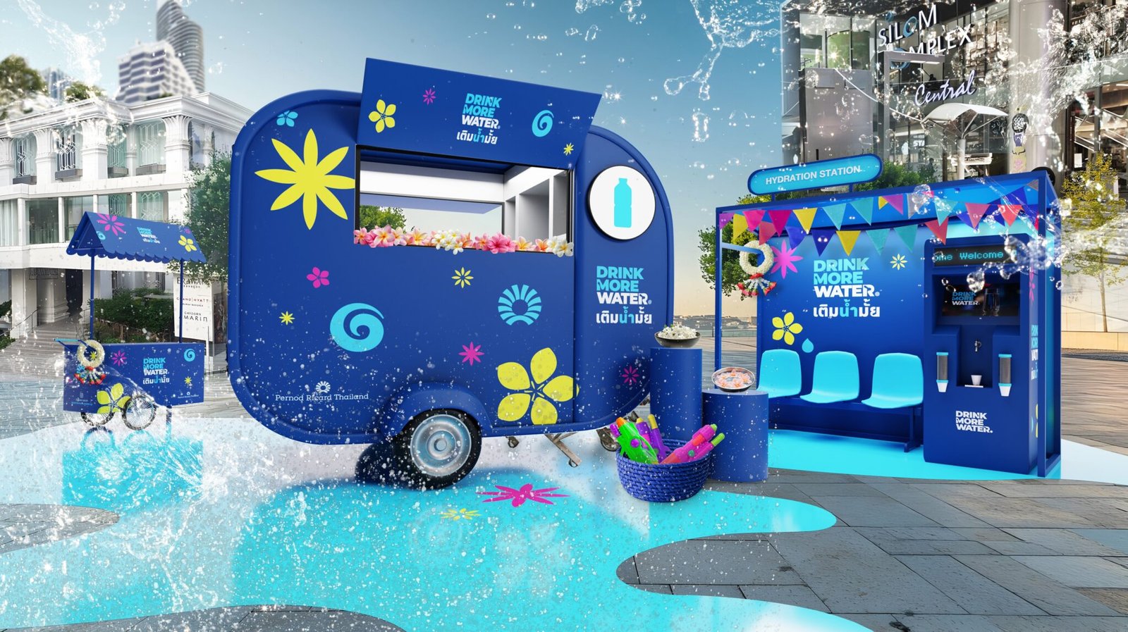 ‘Drink More Water’ campaign echoes ‘drinking responsibly’ in Bangkok for Songkran 2025  ‘Drink More Water’ campaign echoes ‘drinking responsibly’ in Bangkok for Songkran 2025