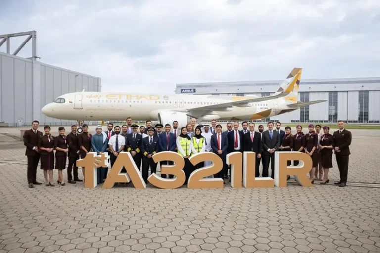 Etihad Airways takes delivery of its first Airbus A321LR aircraft Etihad Airways takes delivery of its first Airbus A321LR aircraft