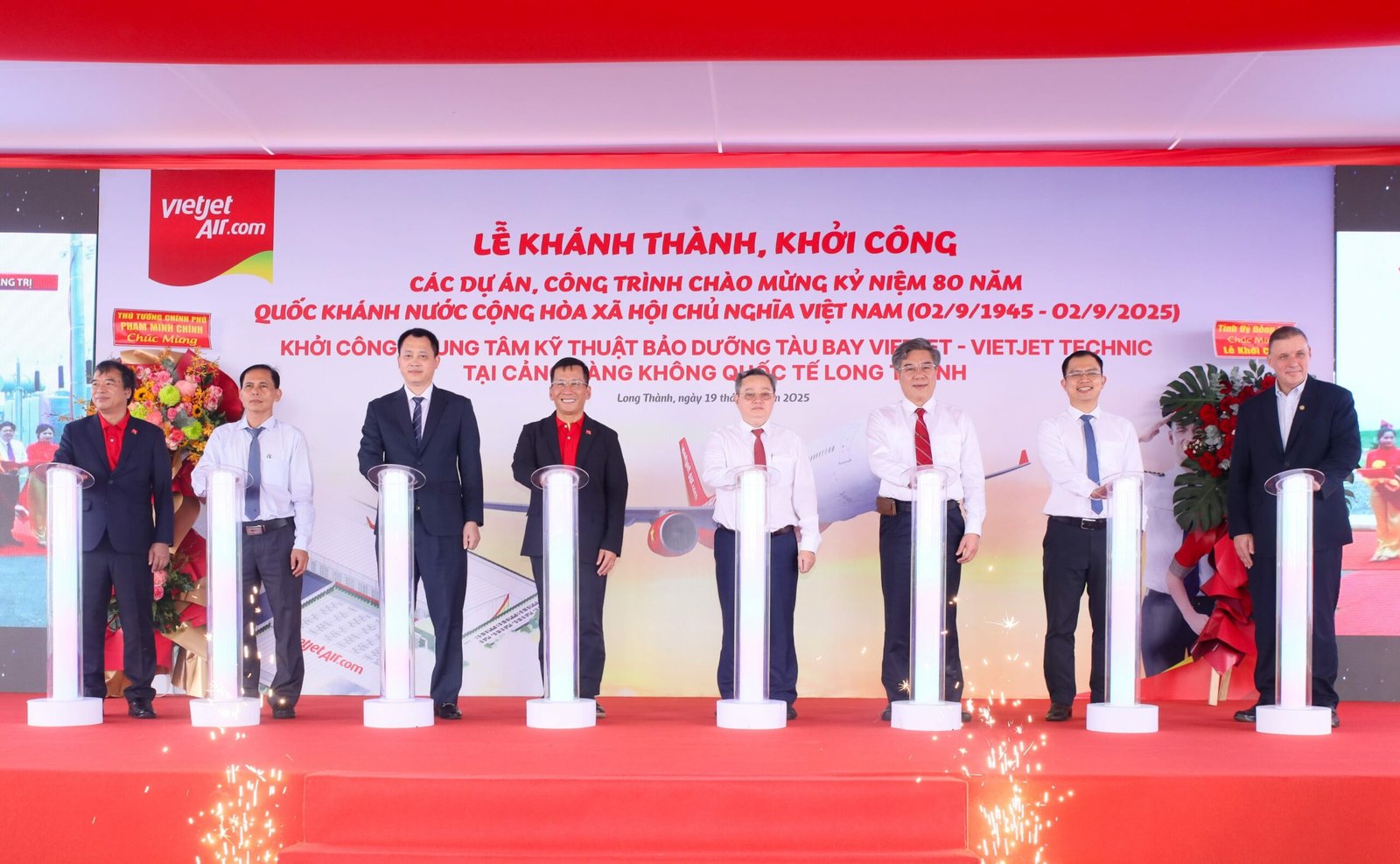 Vietjet breaks ground for its aircraft maintenance centre in Long Thanh Vietjet breaks ground for its aircraft maintenance centre in Long Thanh