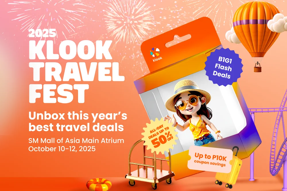 Klook Travel Fest offers Filipino travellers the most irresistible deals Klook Travel Fest offers Filipino travellers the most irresistible deals