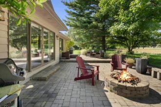 How Far Should a Fire Pit be From House